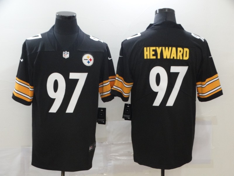 Men's Pittsburgh Steelers Cameron Heyward #97 Black Jersey